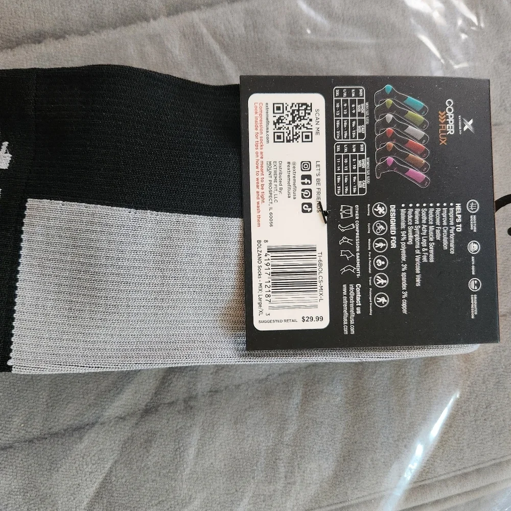 Copper FLUX ANTI fatique Compression Socks